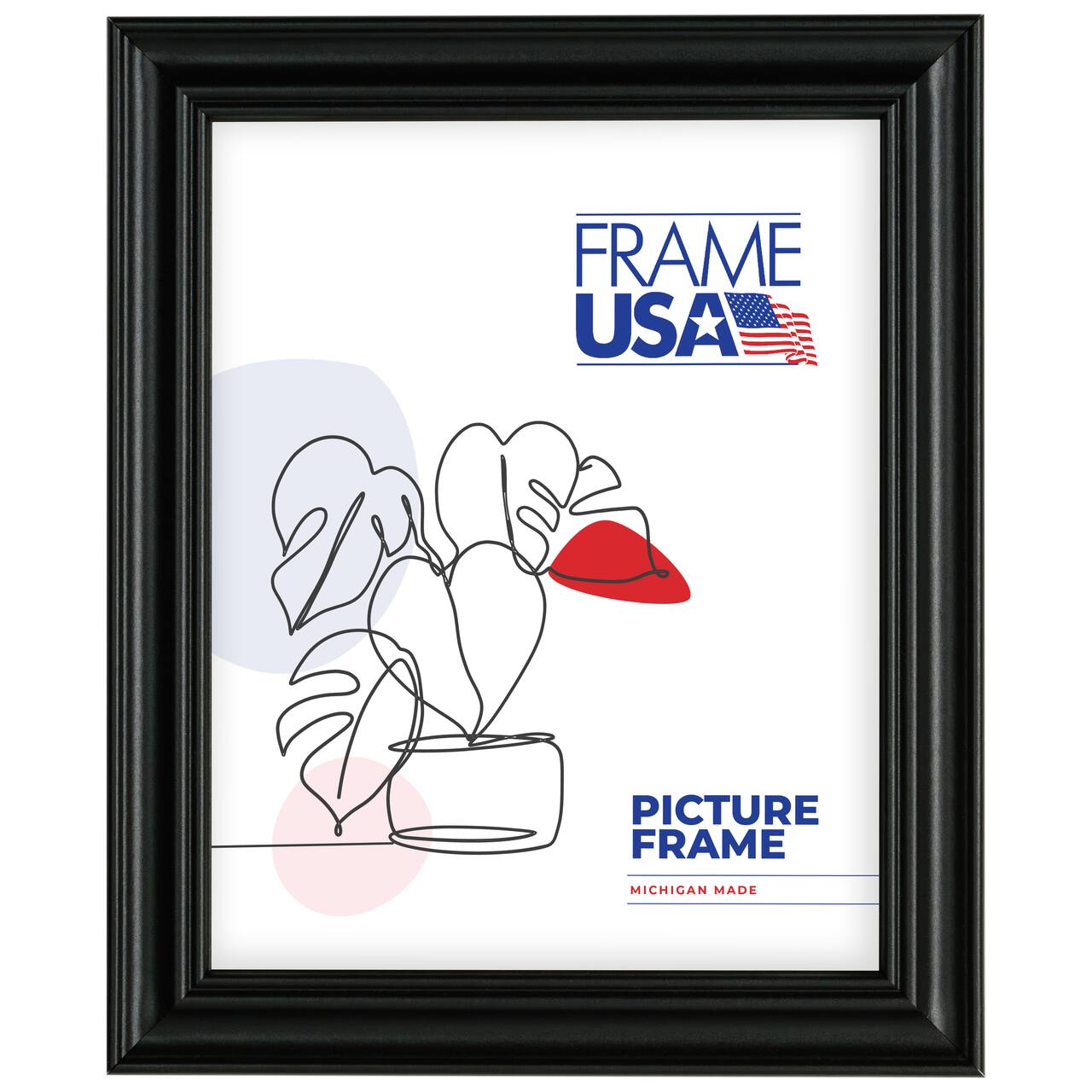 Frame USA Value Added Black Single Image Picture Frame